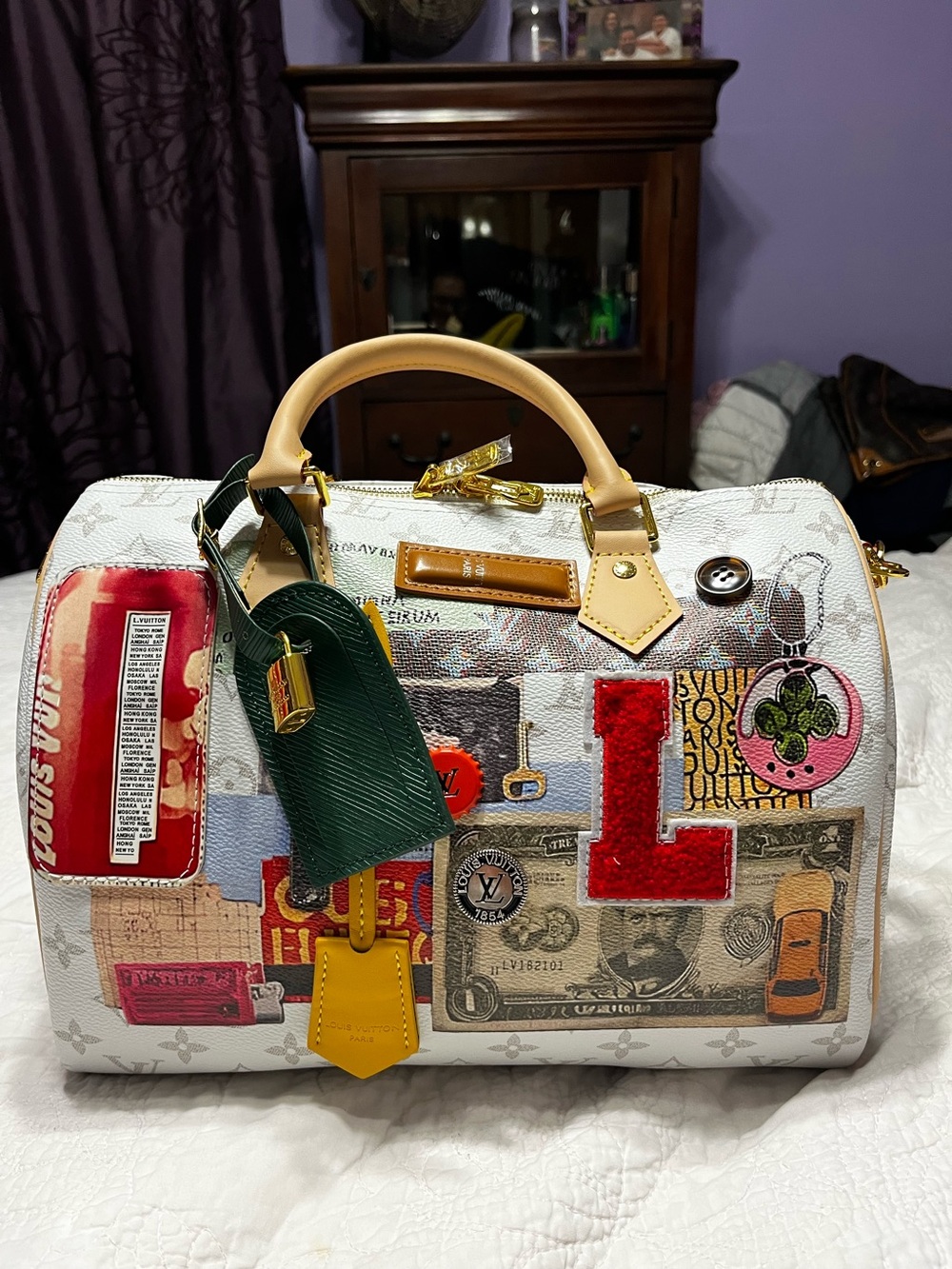 Louis. Vuitton. 2026 Cruise Collection Speedy. Monogram Bag